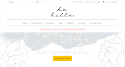 Desktop Screenshot of kebellajewelry.com